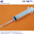 Одноразовый стерильный шприц с иглой 20мл (ЕНК-ДС-056)